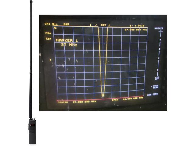 HYS 27Mhz Hand Held CB Radio BNC Antenna for Cobra HH50WXST HHRT50 Midland 75-822 75-785 Uniden PRO401HH PRO501HH Portable Handheld CB-Way Radio