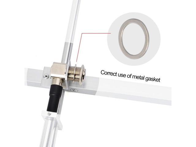 TWAYRDIO 7dBi Outdoor Yagi Antenna 100W 400-470MHz High Gain Antenna with SL16 Female Connector for UHF Mobile Radio and Two-Way Radio