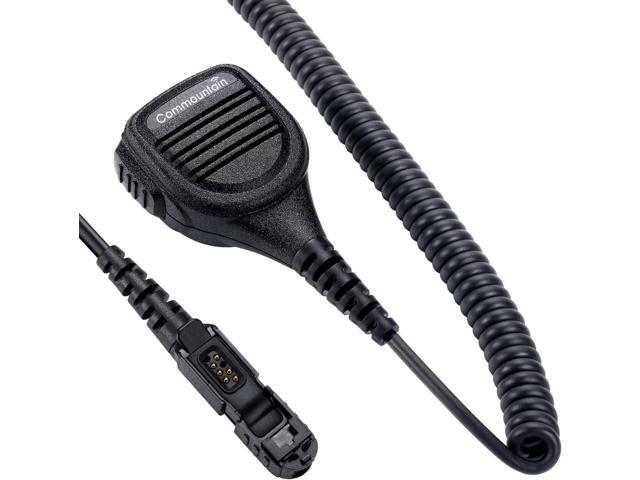commountain Speaker Mic with Reinforced Cable for Motorola Radios XPR 3500e, XPR 3300e, XPR 3500, XPR 3300, XPR3500e, XPR3300e, XPR3500, XPR3300,...