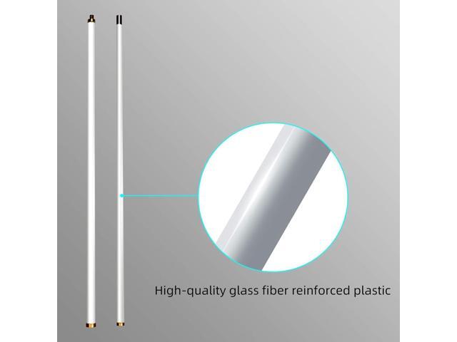 Retevis MA05 Mobile Radio Antenna,144/430MHz High Gain Fiberglass Omni-Directional Base Antenna,Dual-Band 2m/70cm Base/Repeater Antenna,for Retevis...