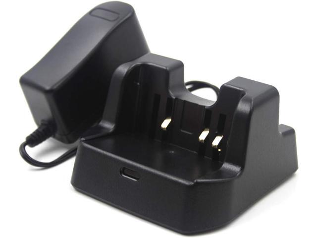 (2-Pack) CD-41 Desk Rapid Charger Li-ion Battery Charger for Yaesu VX-8R VX-8E VX-8DR VX-8DE VX-8GR FT-1DR FT1DR FT2DR Radio