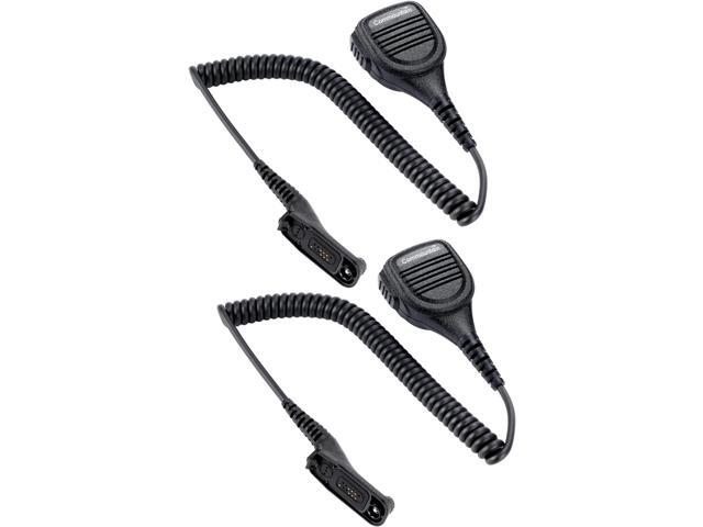 commountain Speaker Mic Compatible with Motorola Radios APX 6000, APX 7000, APX 8000, APX 4000, XPR 7350e, XPR 7550, XPR 7550e, XPR 7580e, APX6000,...