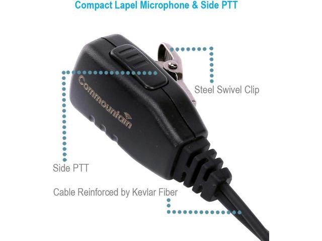 Single Wire Earhook Earpiece for Baofeng Radios BF-F8HP BF-F9 UV-82 UV-82HP UV-82C UV-5R UV-5R5 UV-5RA UV-5RE UV-5X3 V2+ and BTECH Retevis TYT...