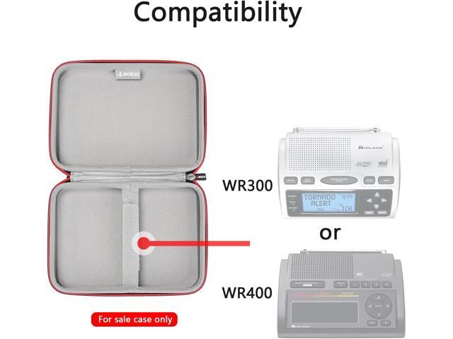 RLSOCO Hard Case for Midland WR400 / WR120B / WR120EZ Emergency Weather Alert Radio (Case Only)
