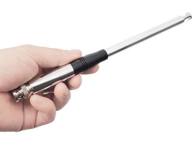 HYSHIKRA 27Mhz 11meter 51inches BNC Telescopic CB Antenna for Cobra HH50WXST HH50 MRHH350FLT C75WXST HH38WXST Midland 75-822 75-785 MHS75 Uniden...