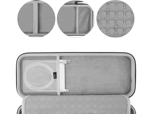 Geekria Hard Case Compatible with APPL Magic Keyboard + Magic Mouse Wireless Keyboard and Mouse Combo (Light Grey)
