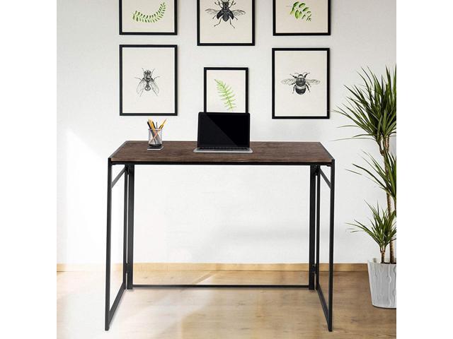 Flash Furniture Walker Rustic Home Office Folding Computer Desk - 40'