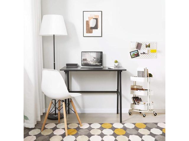 Alecono Small Computer Desk 35'' Kids Writing Desk for Small Space Simple Home Workstation Office Tiny Desk Student Study PC Gaming Table with...