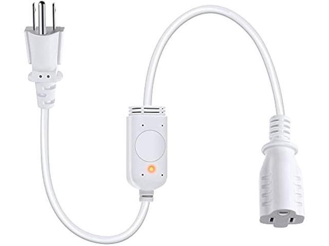Feekoon 1 Pack Thermostat Extension Cord On at 32 / 50, Thermostatically Controlled Self Regulating Extension Power Cable Compatible with Thermal...