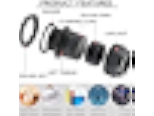 PENGLIN Cable Glands 1 NPT Nylon Cable Connector, Strain Relief Cord Connector, IP68 Waterproof Adjustable Locknut(1 Inch (8-Pack))