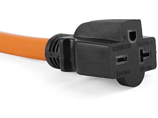 1.5 FT NEMA 6-50P to 6-20R Welder Adapter Cord,Electric Vehicle Charging Adapter,50 to 30 Amp,250V,STW 12AWG*3C Cable and The Cable UL...
