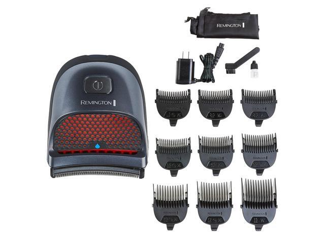 Remington Shortcut Pro Self-Haircut Trimmer Kit, Waterproof Cordless Electric Razor for Head, Beard, and Body, Curved Blades and 9 Trimmer Lengths,.