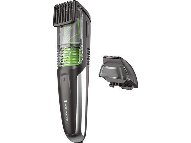 Remington Vacuum Beard Trimmer, 13 Length and Style Settings with Adjustable Length Comb (2-18mm), Vacuum Trimmer for Beard, Mustache, and Stubble.