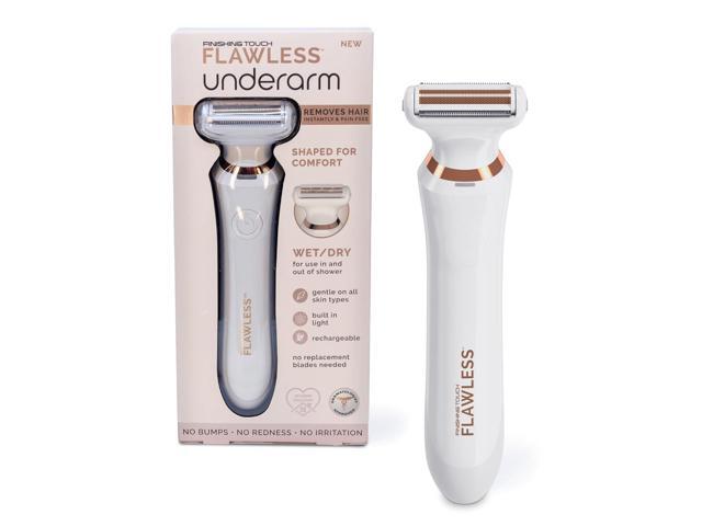 Finishing Touch Flawless Underarm Hair Removal Electric Razor Device, Designed to Shave and Contour Womens Sensitive Underarm Area, Cordless...