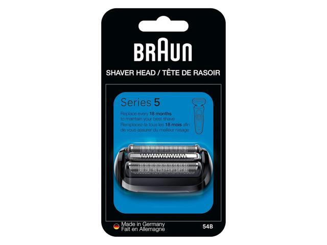 Braun Series 5 Electric Shaver Replacement Head, Easily Attach Your Shaver Head for a Shave as efficient as Day one, Compatible with New Generation.