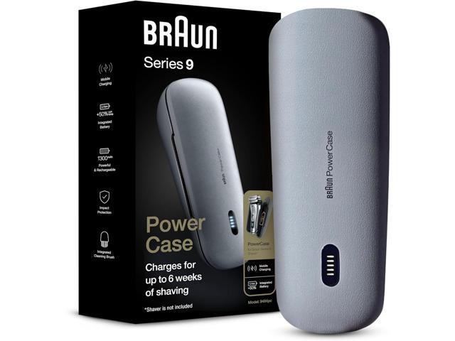 Braun Powercase for Electric Razors for Men, Compatible with Braun Series 9 Pro, Series 9 and Series 8 Electric Shavers, Portable Shaver Case,...