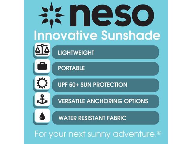 Neso Tents Grande Beach Tent, 7ft Tall, 9 x 9ft, Reinforced Corners and Cooler Pocket