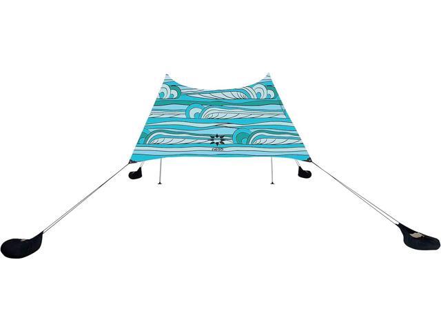 Neso Tents Grande Beach Tent, 7ft Tall, 9 x 9ft, Reinforced Corners and Cooler Pocket