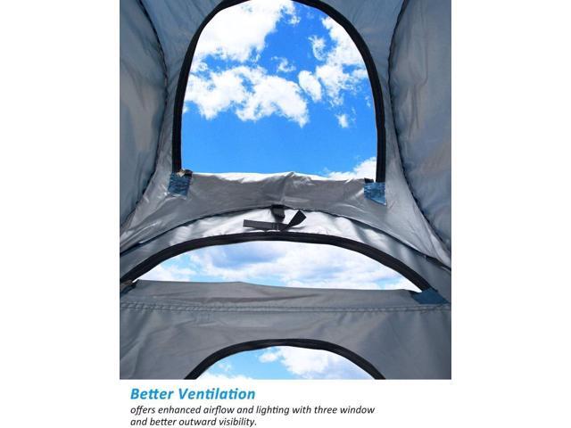 anngrowy Pop Up Privacy Tent Shower Tent Portable Outdoor Camping Bathroom Toilet Tent Changing Dressing Room Privacy Shelters Room for Hiking and...