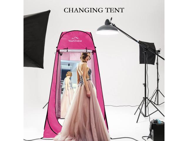Your Choice Privacy Tent - Pop Up Shower Changing Toilet Tent Portable Camping Privacy Shelters Room 6.2 FT Tall with Carrying Bag for Outdoors...