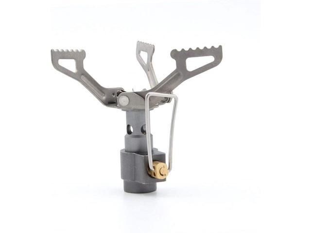 BRS Stove BRS 3000T Stove Ultralight Titanium Backpacking Stove Portable Propane Camping Stove Only 26g