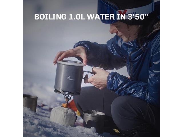 Fire-Maple FMS-300T Portable Stove Ultra Light, Hiking Stove Titanium for Backpacking Camping Outdoor, ISPO Design Award Gold Winner