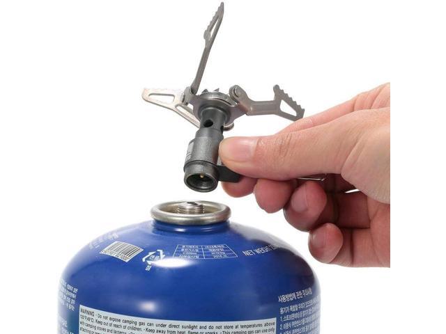 BRS Outdoor BRS-3000T Ultra-Light Titanium Alloy Miniature Portable Picnic Camping Gas Cooking Stove Portable Ultralight Burner 25gram