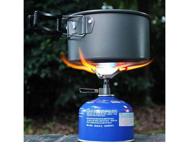 BRS Outdoor BRS-3000T Ultra-Light Titanium Alloy Miniature Portable Picnic Camping Gas Cooking Stove Portable Ultralight Burner 25gram