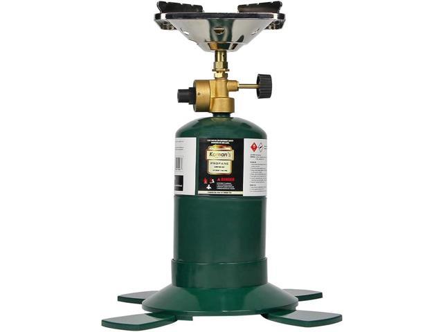 KOMAN Camping Propane Stove, Portable Backpacking Propane Stove,10000BTU Single Propane Burner for Outdoor Cooking,Fuel by 16 Oz Propane Cylinder...