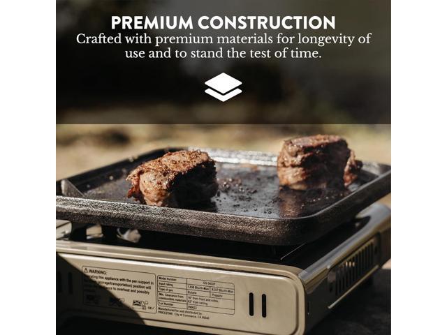 Gas One GS-3400P Propane or Butane Stove Dual Fuel Stove Portable Camping Stove - Patent Pending - with Carrying Case Great for Emergency...