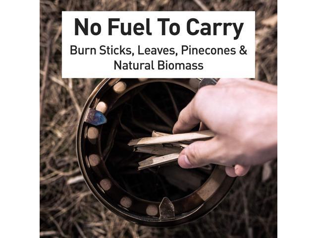 Solo Stove Titan Camping Stove Portable Stove for Backpacking and Outdoor Cooking Great Stainless Steel Camping Backpacking Stove Compact Wood...