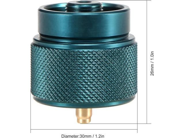 Lixada Camping Stove Adapter 1L Outdoor Propane Small Tank Input EN417 Lindal Valve Output