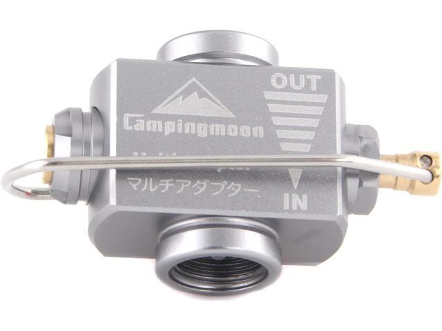 Campingmoon Gas Canister Refill Adapter, Portable Outdoor Gas Saver Lindal Valve Canister Shifter, Camping Canister Vent Valve, Z15