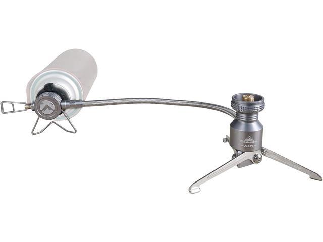 Butane Adapter Stand Type Remote Stove for Camping Backpacking Butane Gas Fuel Canister w/hose Z23-VC