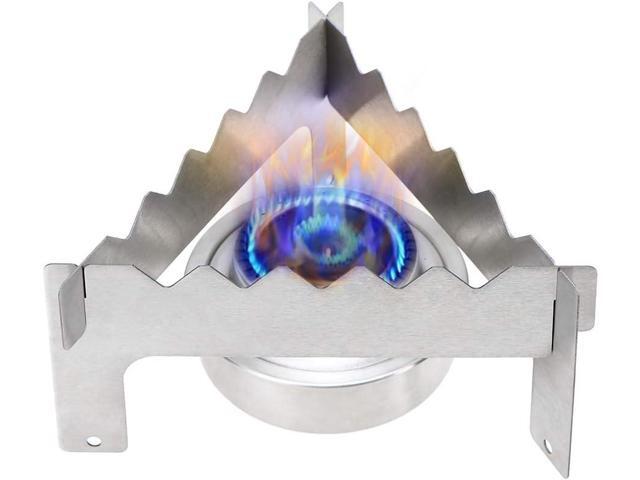 Lixada Ultralight Folding Titanium Pot Stand for Outdoor Camping Hiking Picnic Stove Alcohol Stove Rack