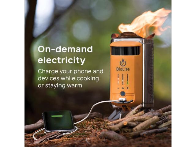 BioLite CampStove 2+ Wood Burning, Electricity Generating & USB Charging Camp Stove