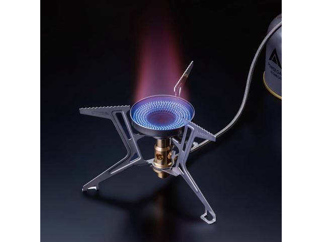 SOTO Fusion Trek Detachable Camping Stove with Micro Regulator Valve System, Wind-Resistance Camp Stove for Outdoors, Camping, Hiking, Cooking
