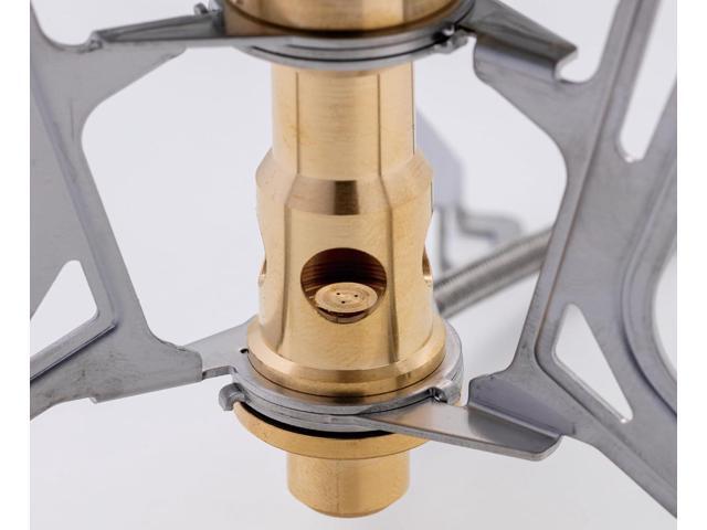 SOTO Fusion Trek Detachable Camping Stove with Micro Regulator Valve System, Wind-Resistance Camp Stove for Outdoors, Camping, Hiking, Cooking