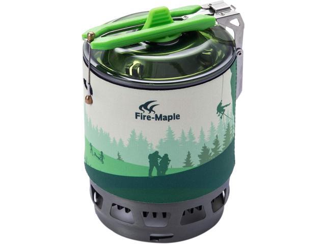 Fire-Maple 'Fixed Star 3' Personal Cooking System Pot/Jet Burner Stove System with Electric Ignition Ideal for Hiking, Camping, Backpacking,...