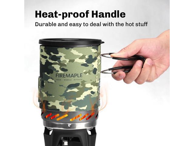 Fire-Maple 'Fixed Star 1' Personal Cooking System Pot/Jet Burner Stove System with Electric Ignition Ideal for Hiking, Camping, Backpacking,...