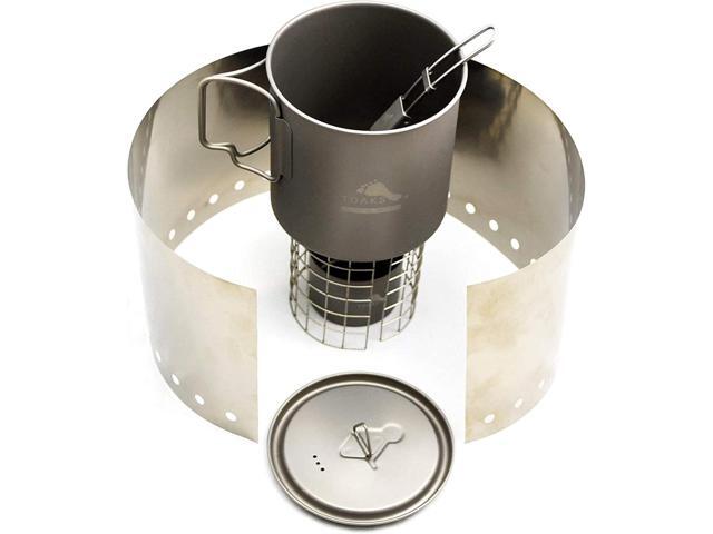 TOAKS Titanium Siphon Alcohol Stove