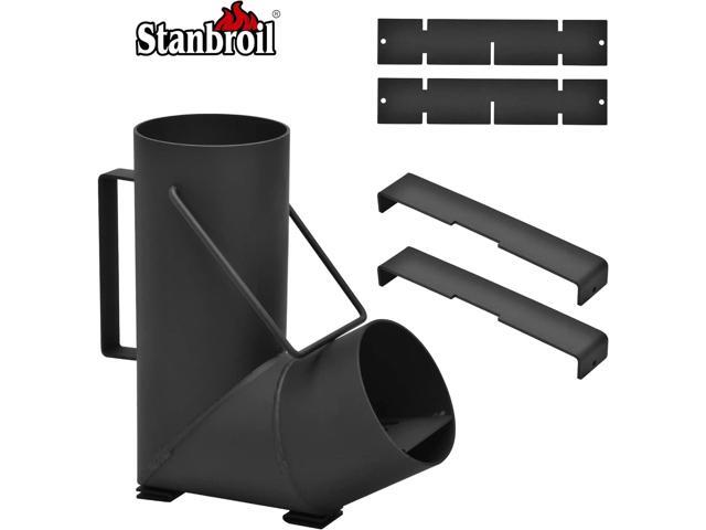Stanbroil Camping Rocket Stove for Outdoor Cooking, Portable Wood Burning Stove for Backyard, Camp Cooking and Emergency Situations