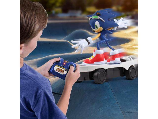 NKOK Sonic NKOK Free Rider R/C, Turbo Boost Feature: Goes from Fast to Super-Fast, Allows Children to Pretend to Drive and Have Fun at The Same...