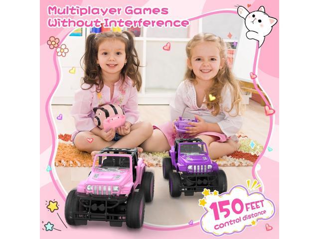 NQD Remote Control Car, Rechargeable RC Racing Cars with Stickers 1:16 Scale, 80 Min Play, 2.4Ghz Off Road Trucks All Terrain Toys Gifts for...