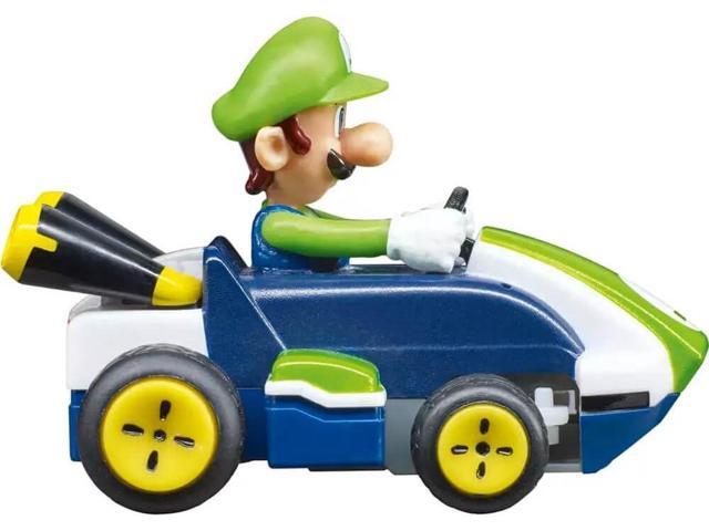 Carrera RC Nintendo Mario Kart 2.4 GHz Mini Collectible Radio Remote Control Toy Car Vehicle - Luigi