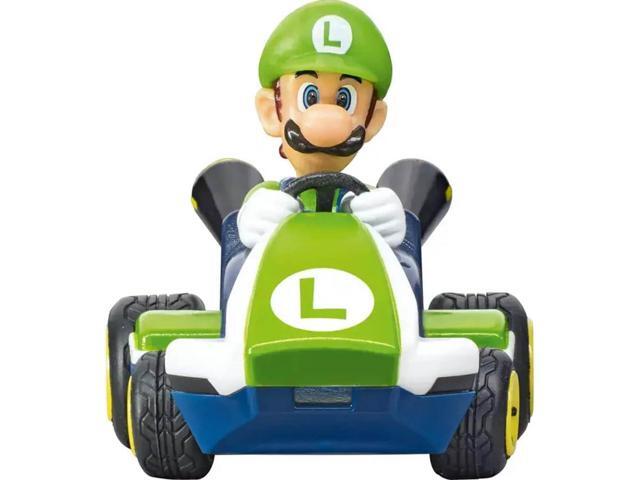 Carrera RC Nintendo Mario Kart 2.4 GHz Mini Collectible Radio Remote Control Toy Car Vehicle - Luigi