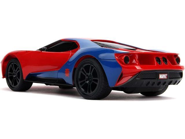 Jada Toys Marvel Spider-Man 2017 Ford GT 1:16 Radio Control Cars