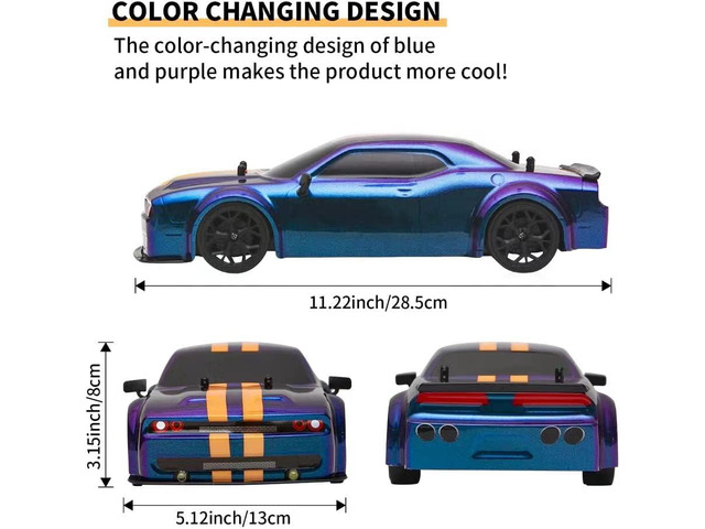 RC Drift Car, 1:14 Remote Control Car 4WD Drift RC Cars Vehicle 28km/h High Speed Racing RC Drifting Car Gifts Toy for Boys Kids