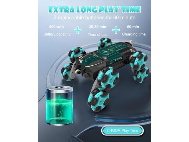 ATHLERIA 8WD Gesture Sensing Rc Stunt Car Toys for Boy Age 8-13,Hand Remote Control Car,Coolest Christmas Birthday Present Ideas for Boys Girls...