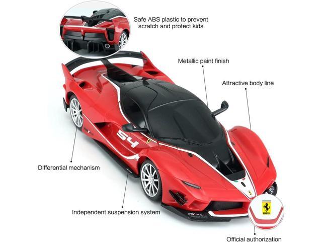 RASTAR Ferrari Toy Car 1/24 Ferrari FXX K EVO Remote Control Car for Kid Boys Adults - RED